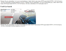 Tablet Screenshot of cars.ie.carsireland.ie